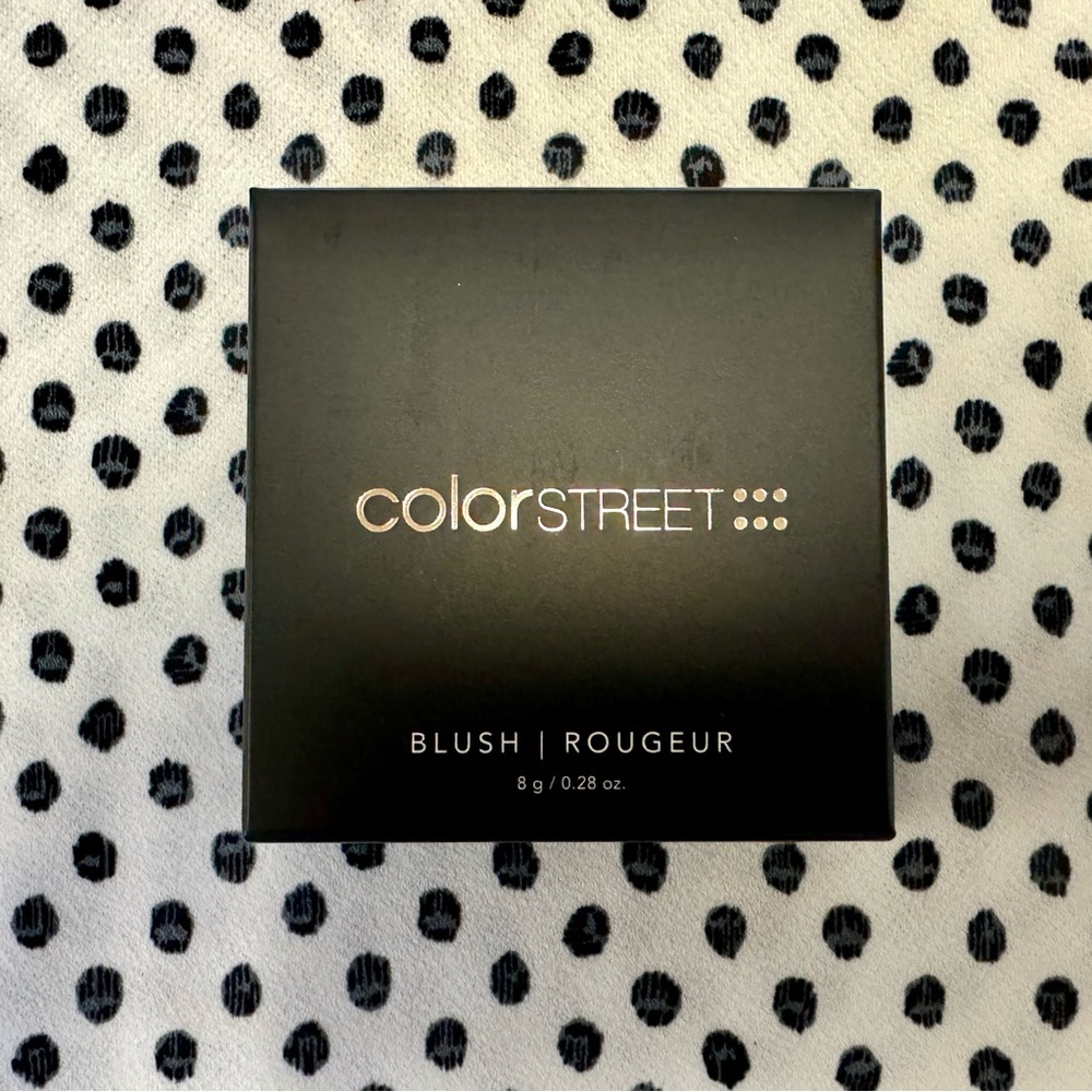 Color Street Blush shade Bashful